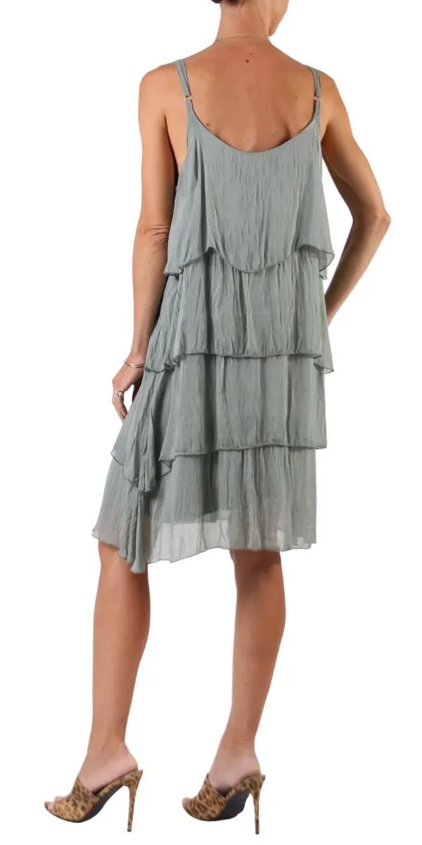 Amabile Ruffled Dress