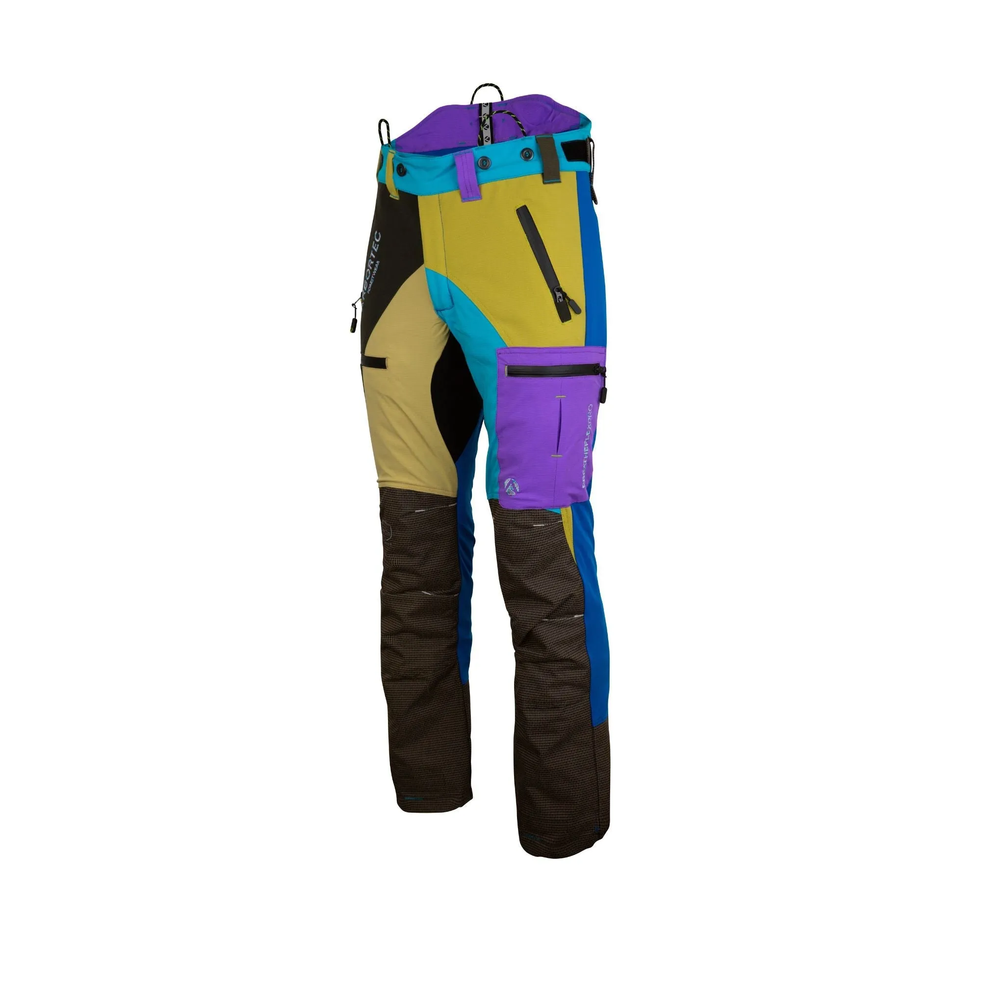 AT4070 Breatheflex Pro Chainsaw Trousers Design C Class 1 - Pastel Multi-Colour