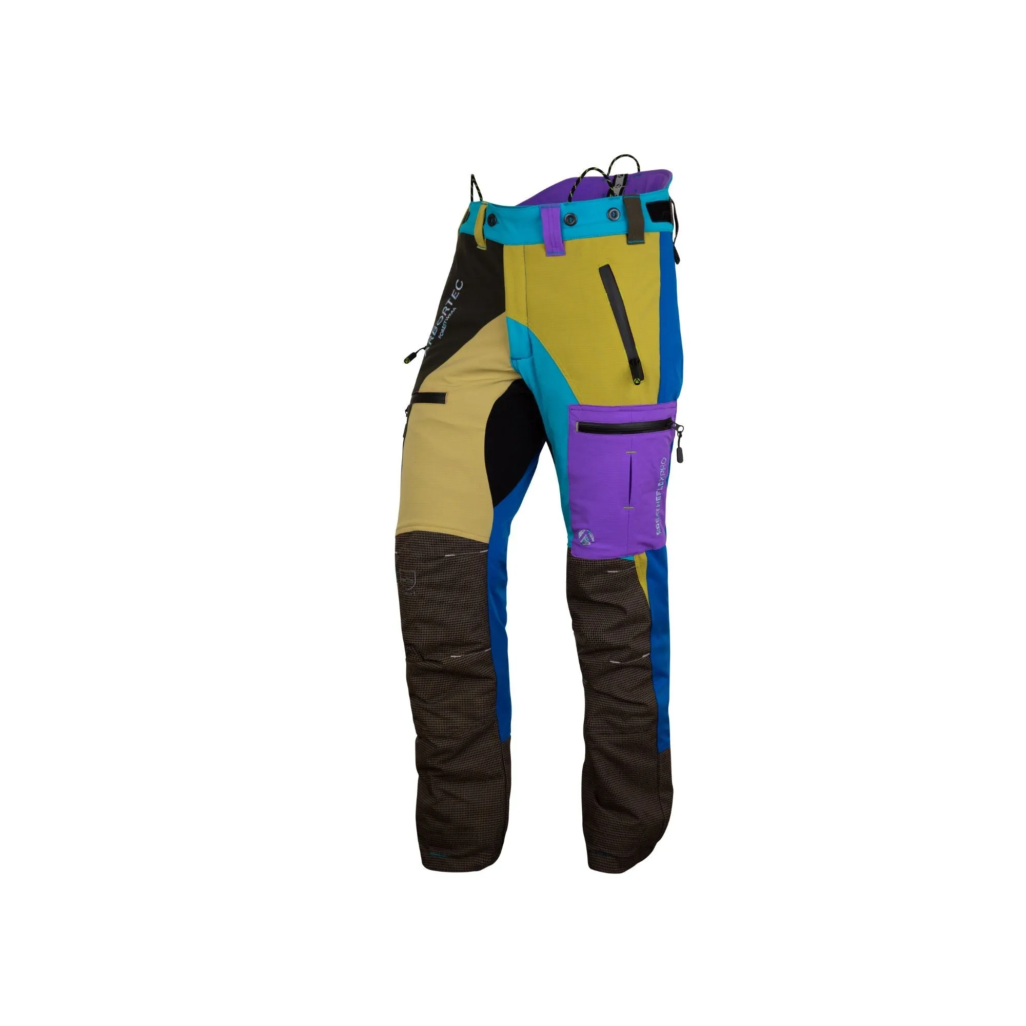 AT4070 Breatheflex Pro Chainsaw Trousers Design C Class 1 - Pastel Multi-Colour