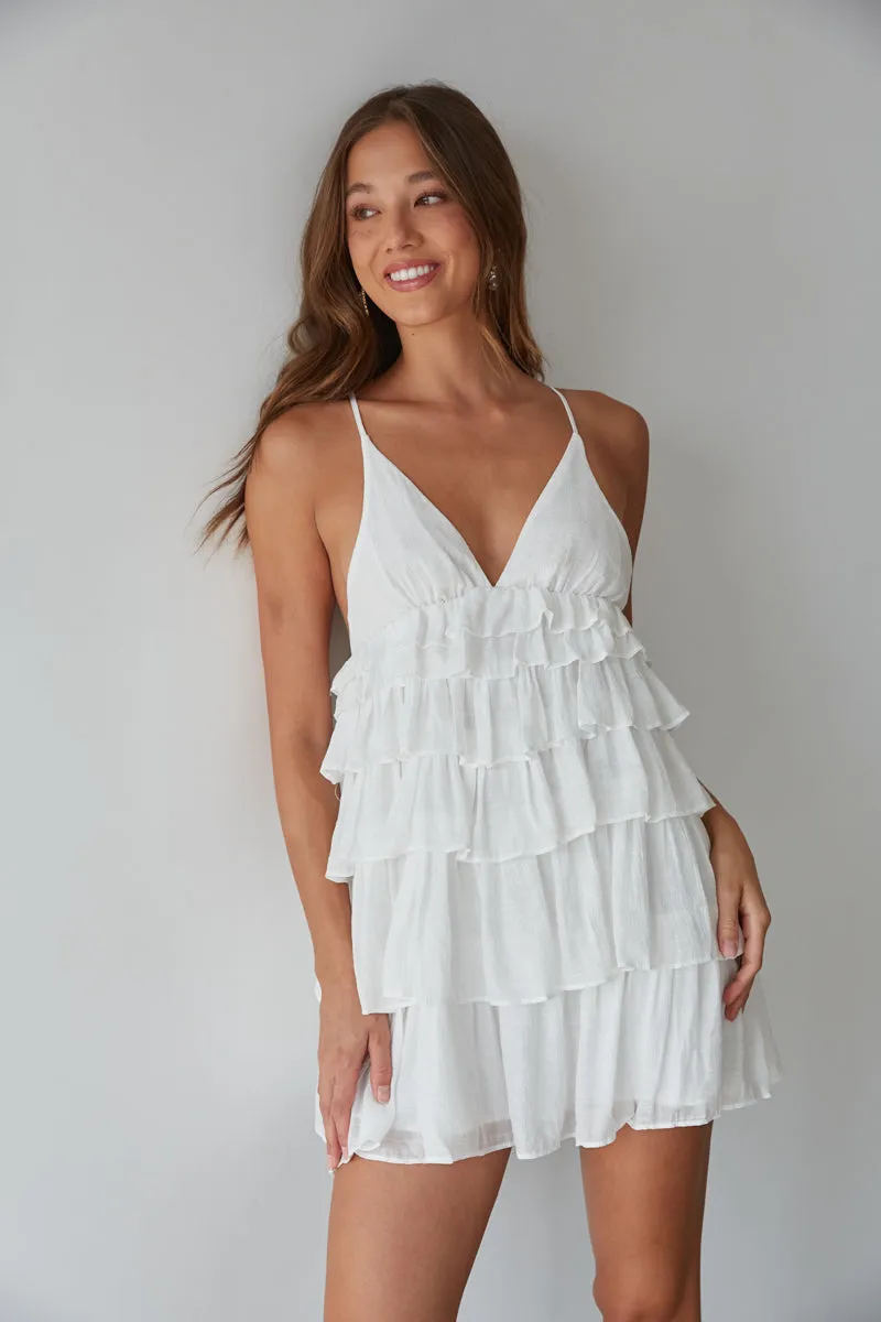 Boardwalk Tiered Ruffle Dress