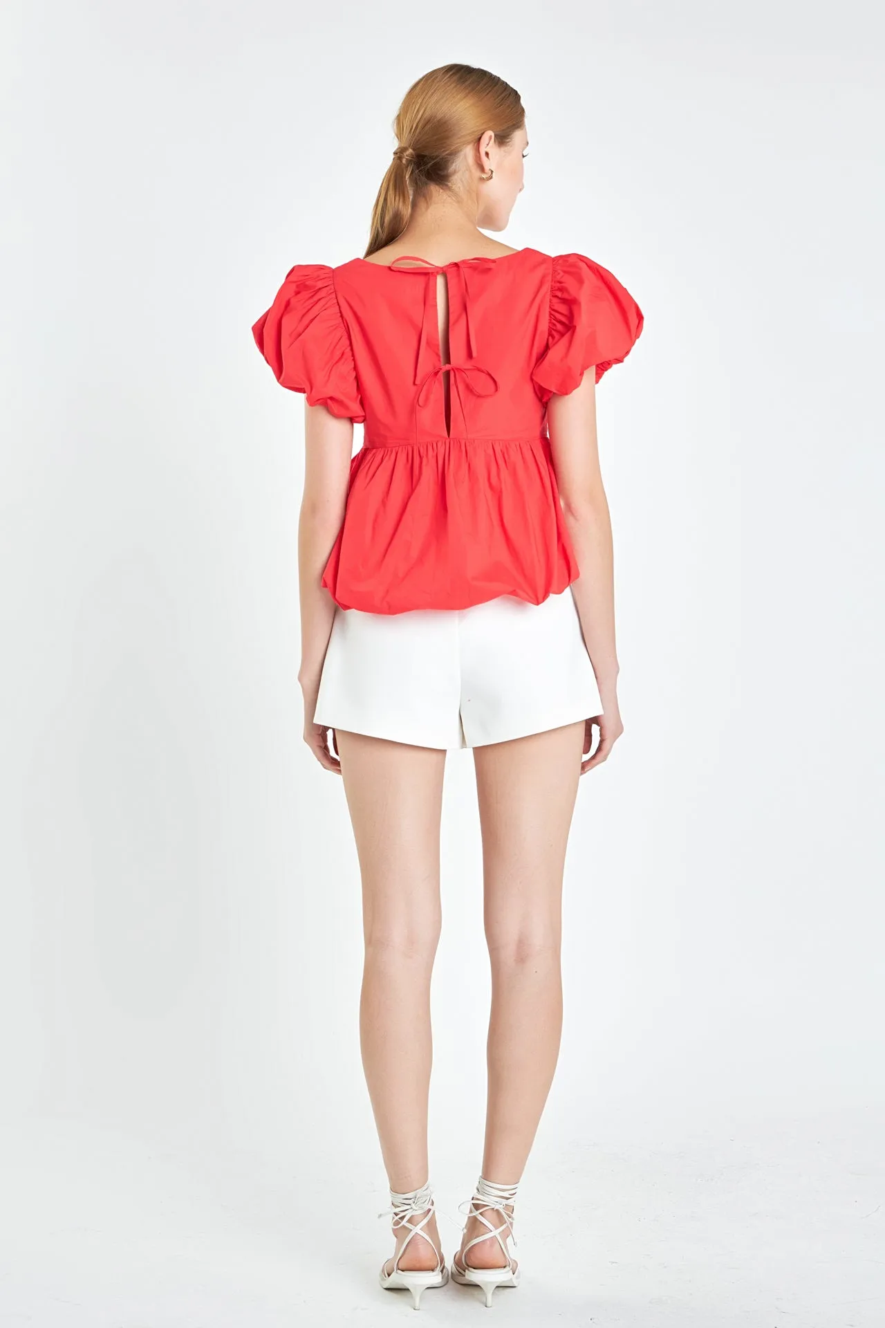 Bubble Hem Top