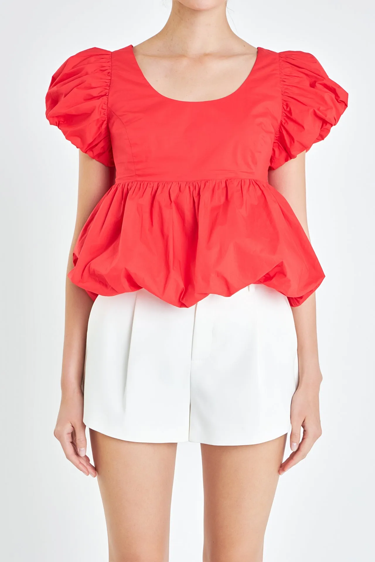 Bubble Hem Top