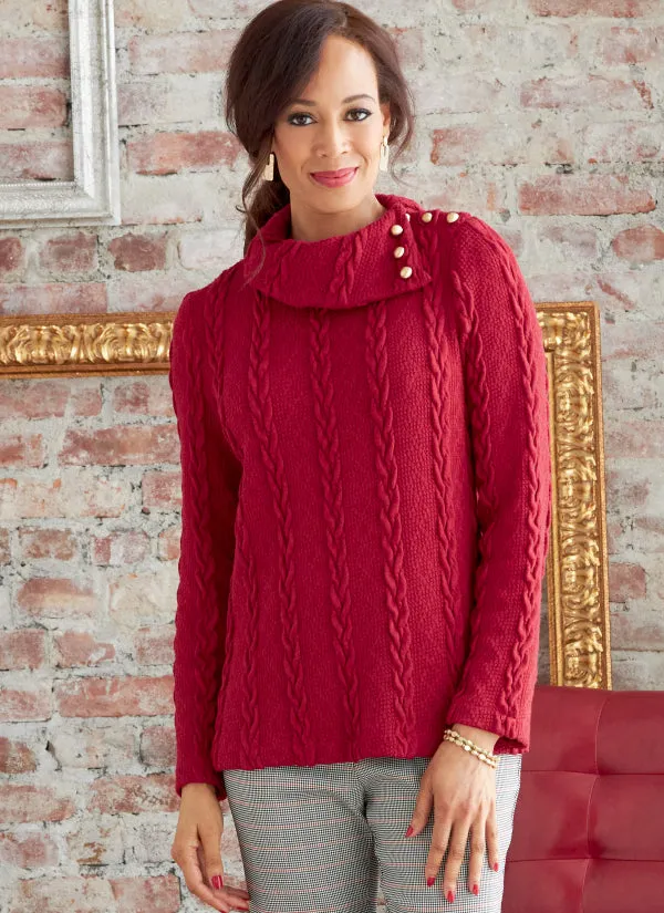 Butterick Knit Tops B6857