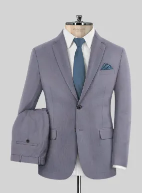 Caccioppoli Sun Dream Light Pastel Purple Wool Silk Suit