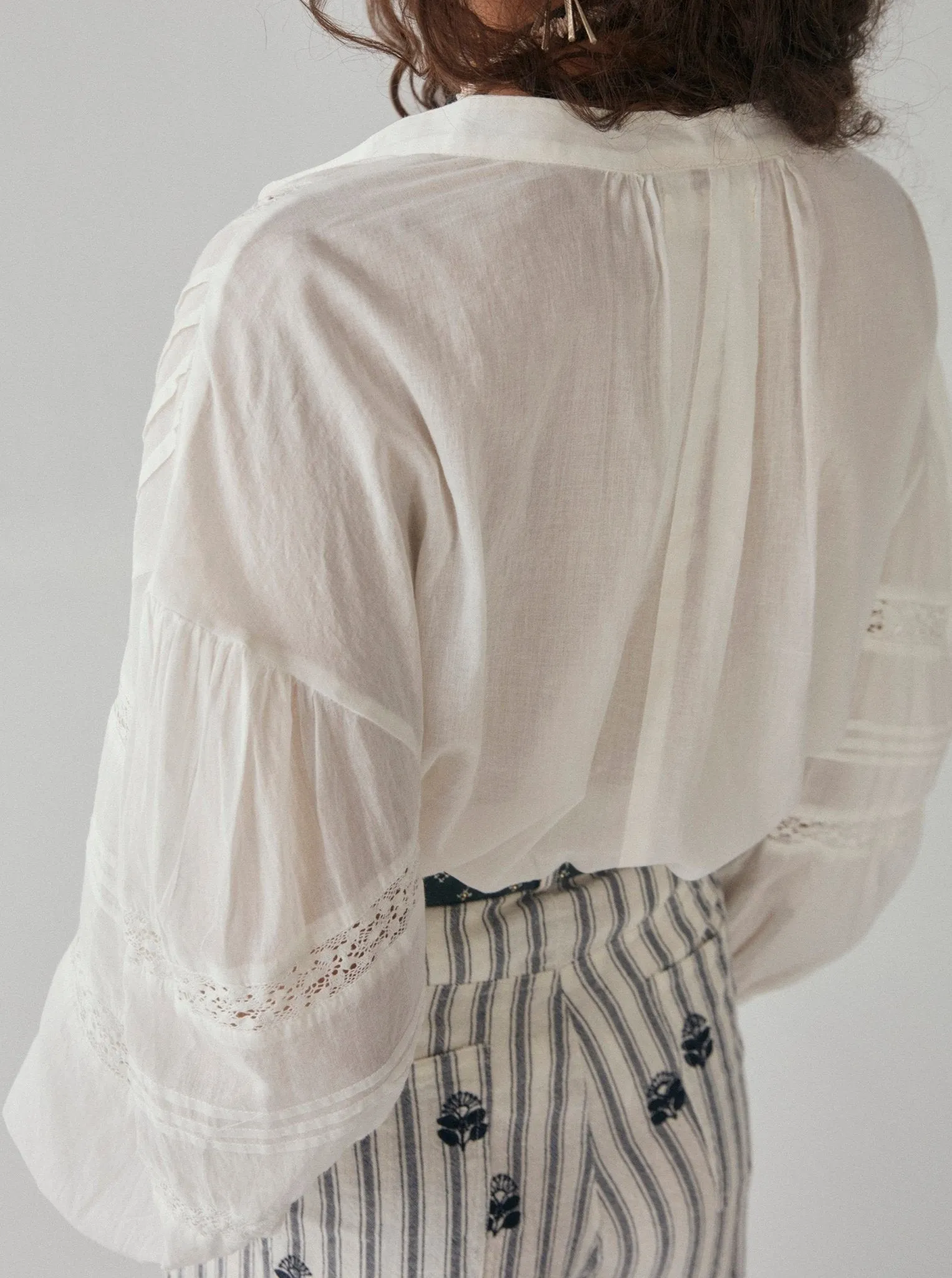 Cecilia Blouse - Lisbon White