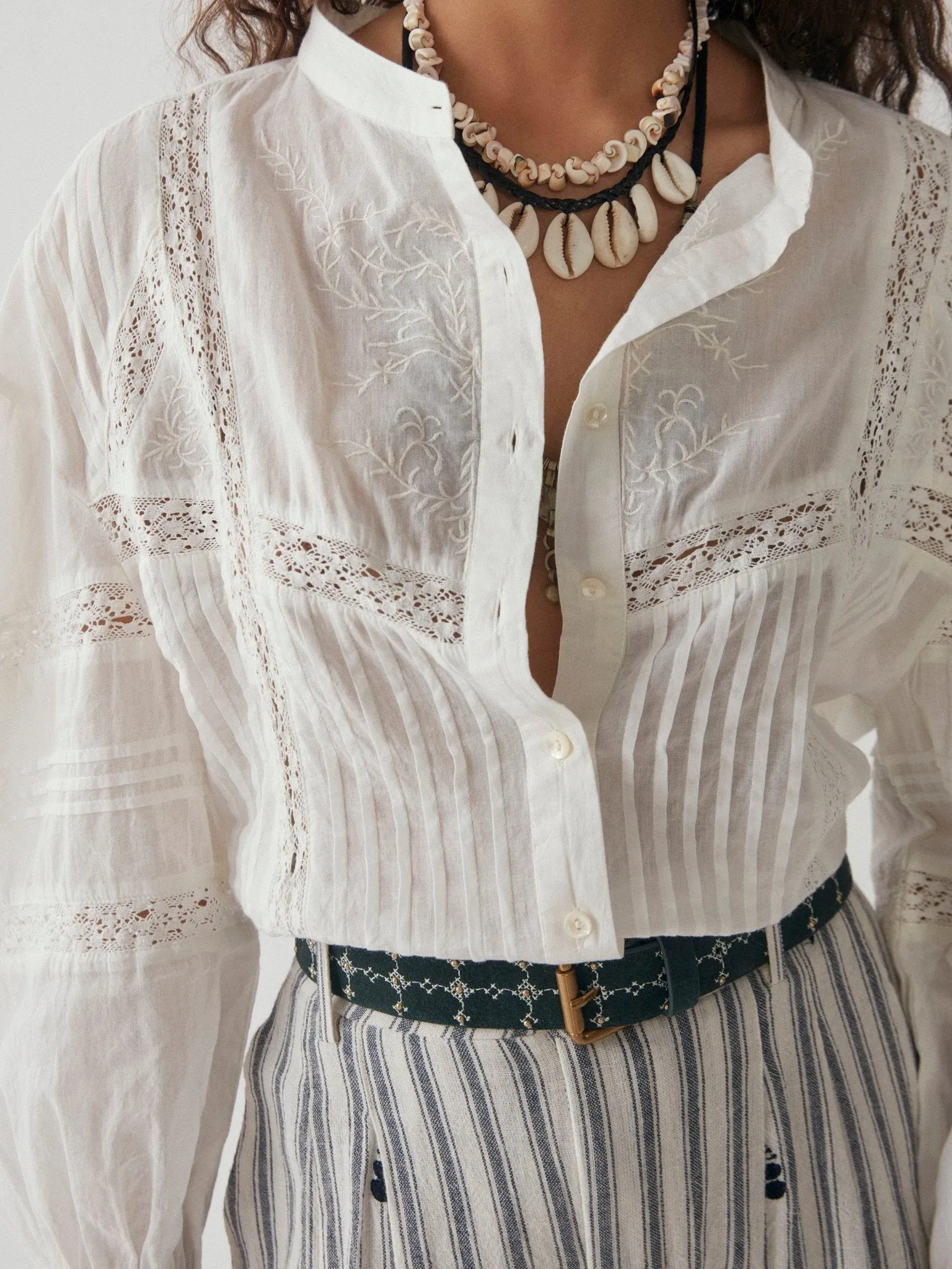 Cecilia Blouse - Lisbon White