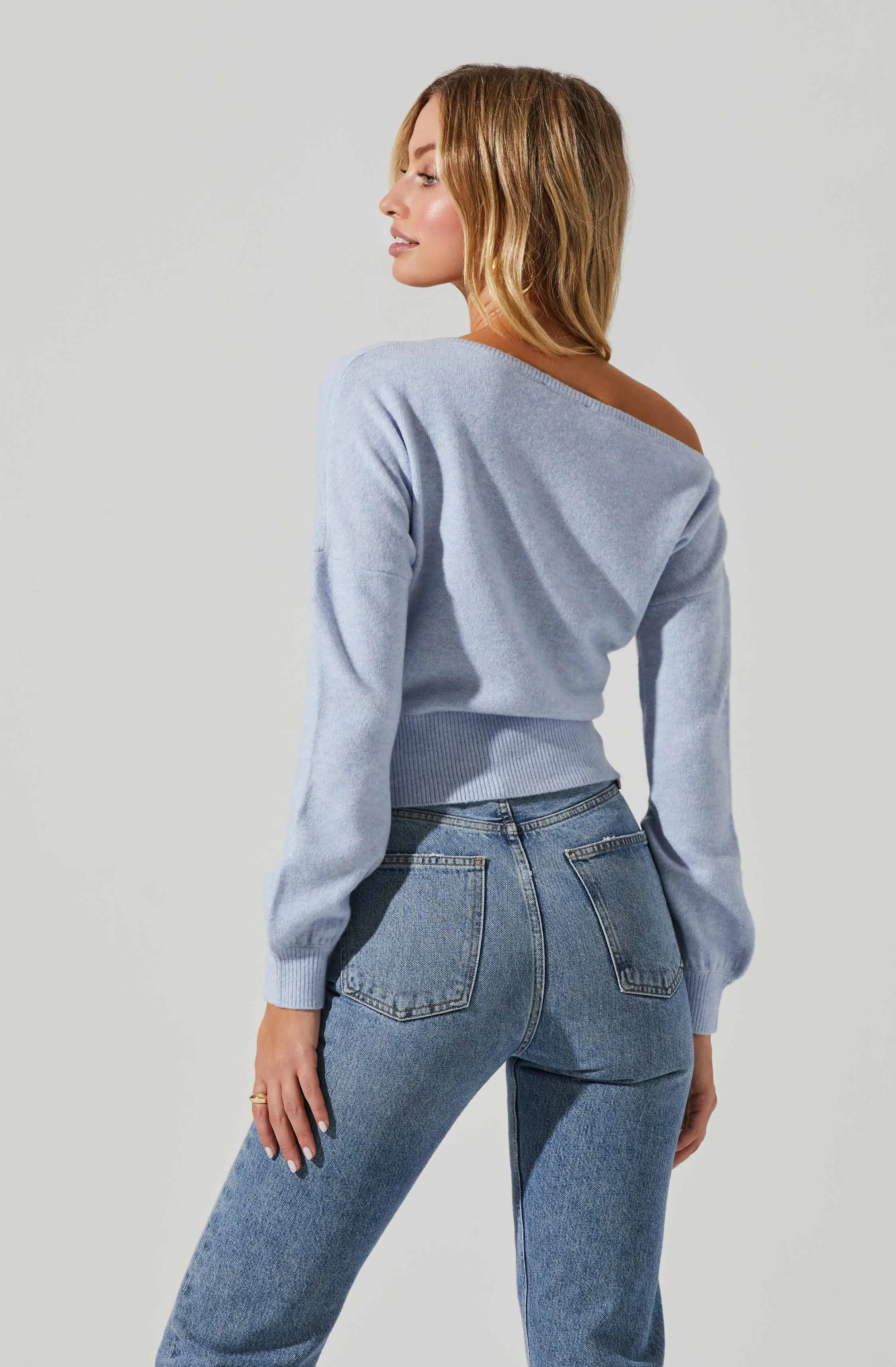 Chantria Off Shoulder Sweater