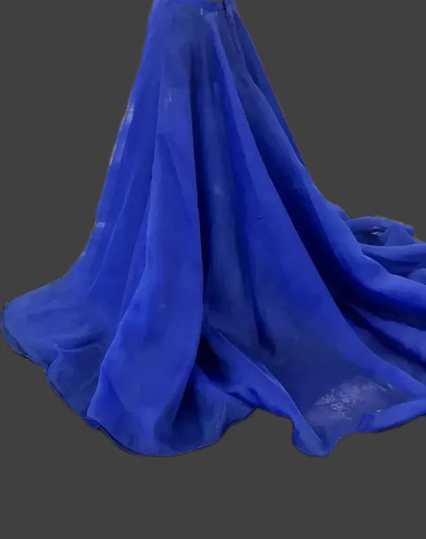 Custom Layered Chiffon Detachable Wedding Skirt All Sizes/Colors