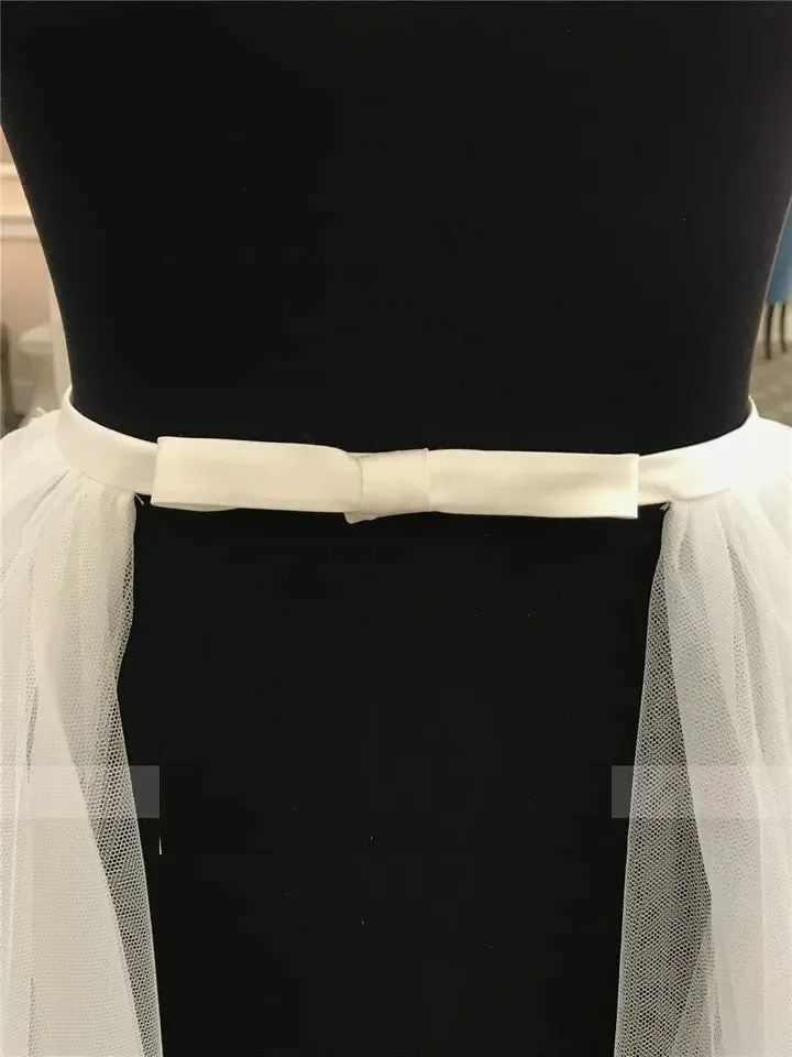 Custom Layered Chiffon Detachable Wedding Skirt All Sizes/Colors