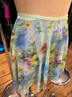 Ditto Dancewear Floral Wrap Skirt