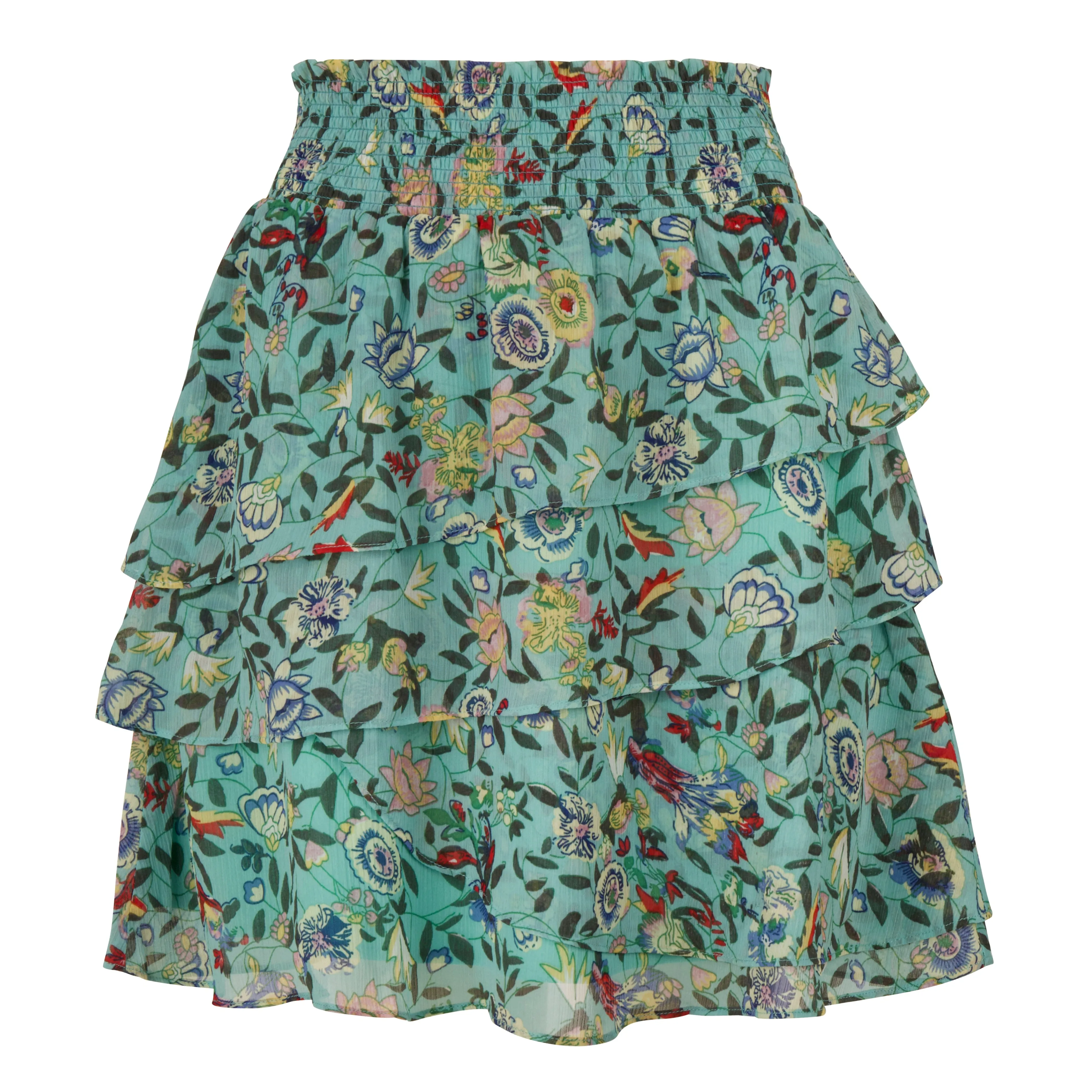 Esqualo - Garden Print Skirt