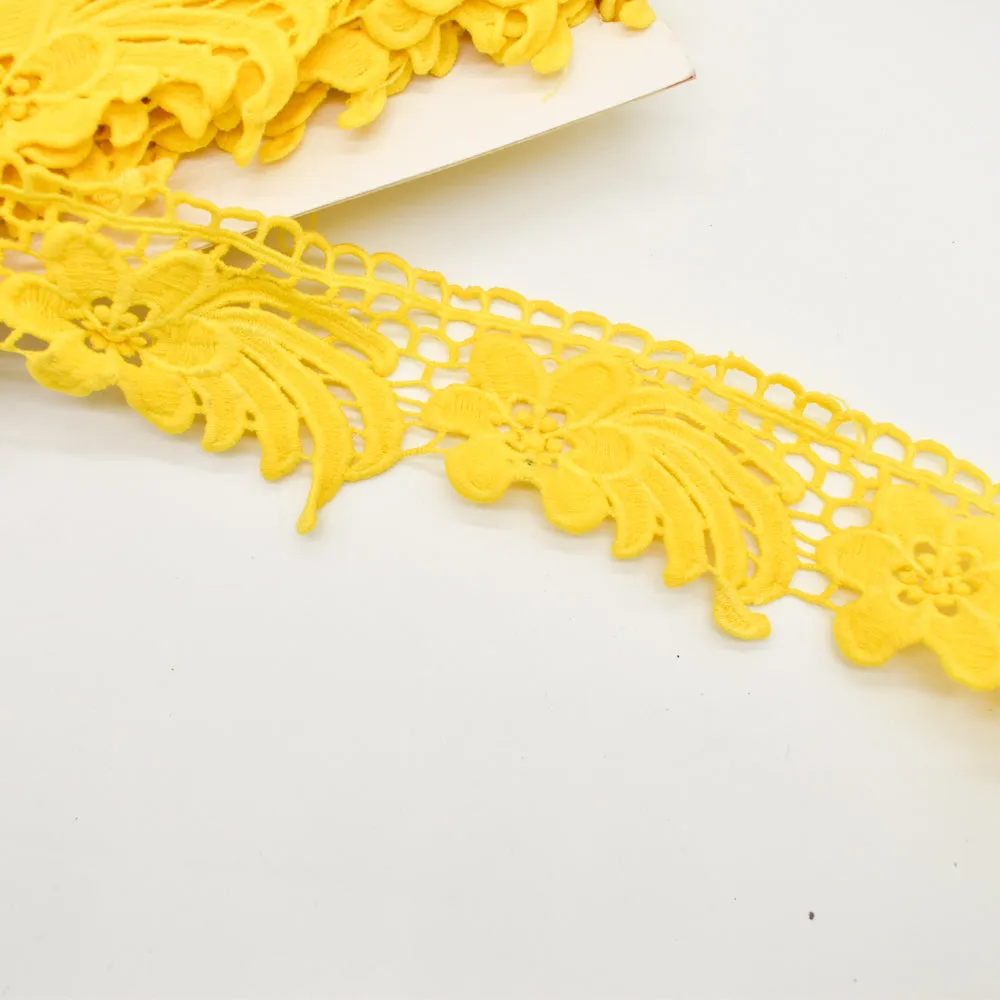 Flower Guipure Lace Trim 7cm