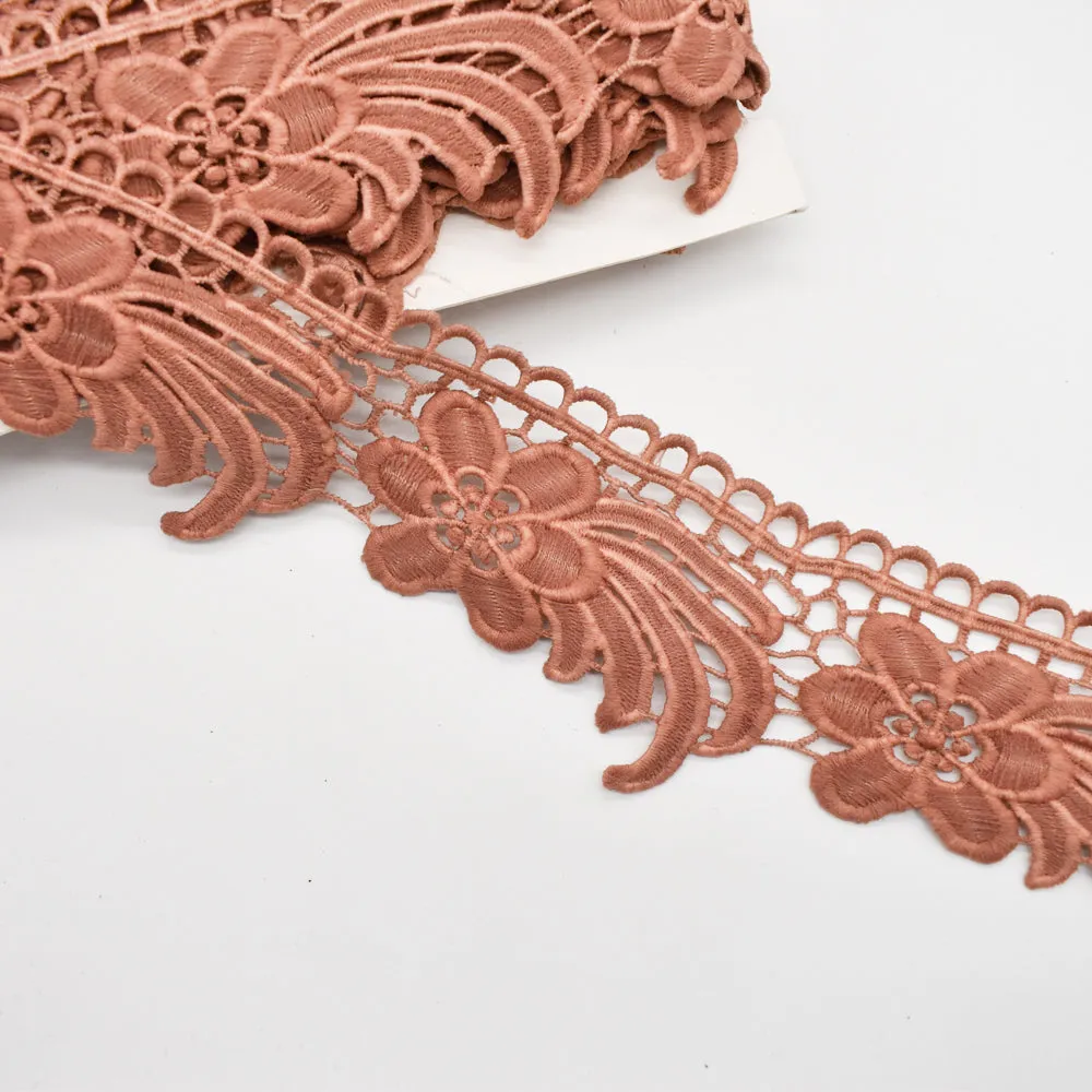 Flower Guipure Lace Trim 7cm