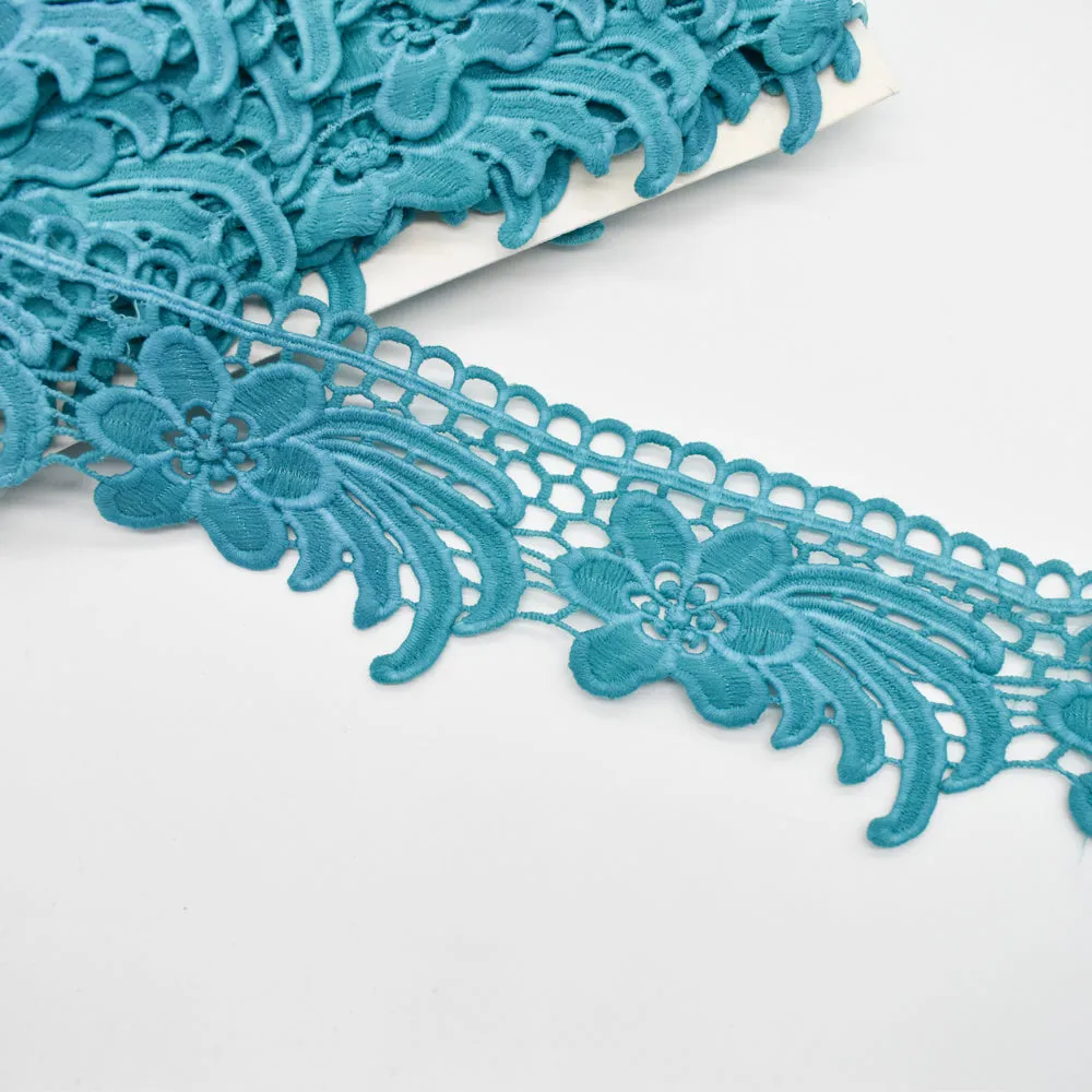 Flower Guipure Lace Trim 7cm