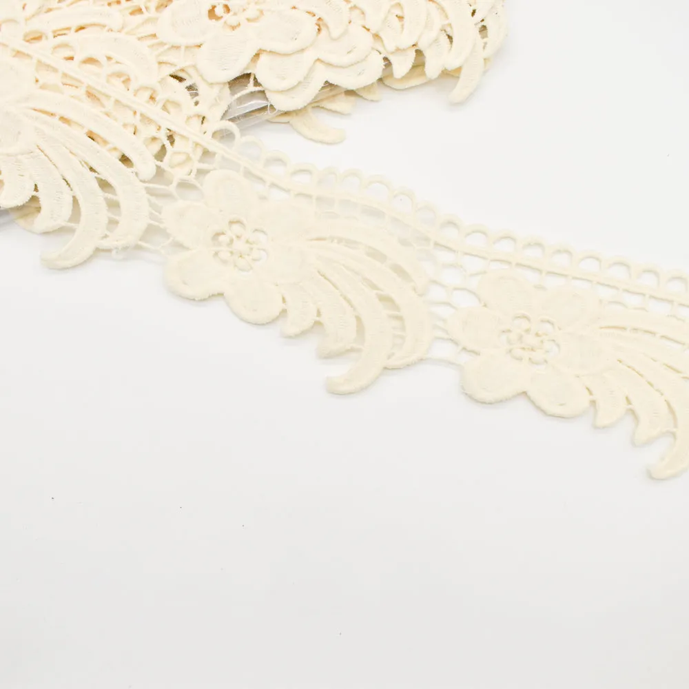 Flower Guipure Lace Trim 7cm