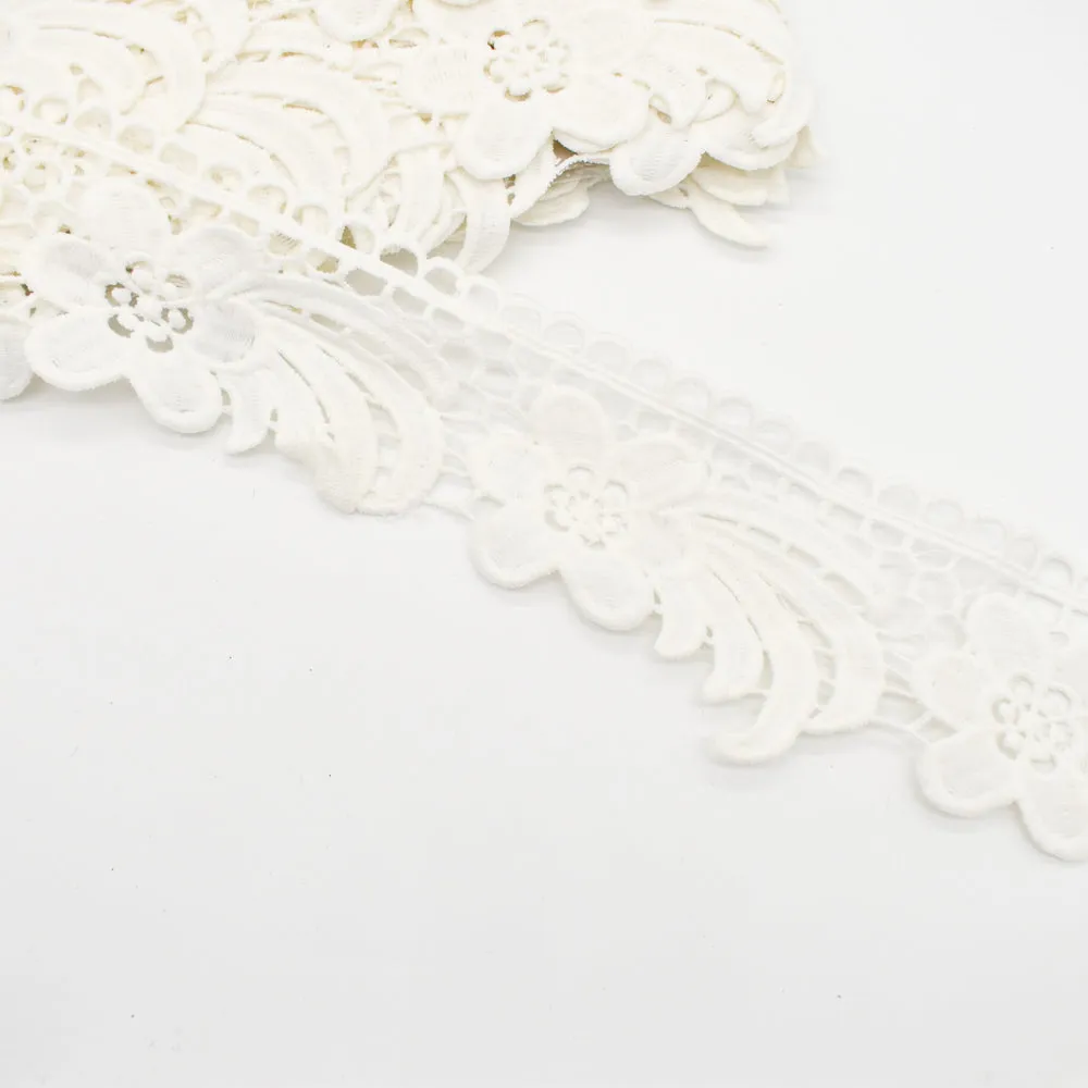 Flower Guipure Lace Trim 7cm