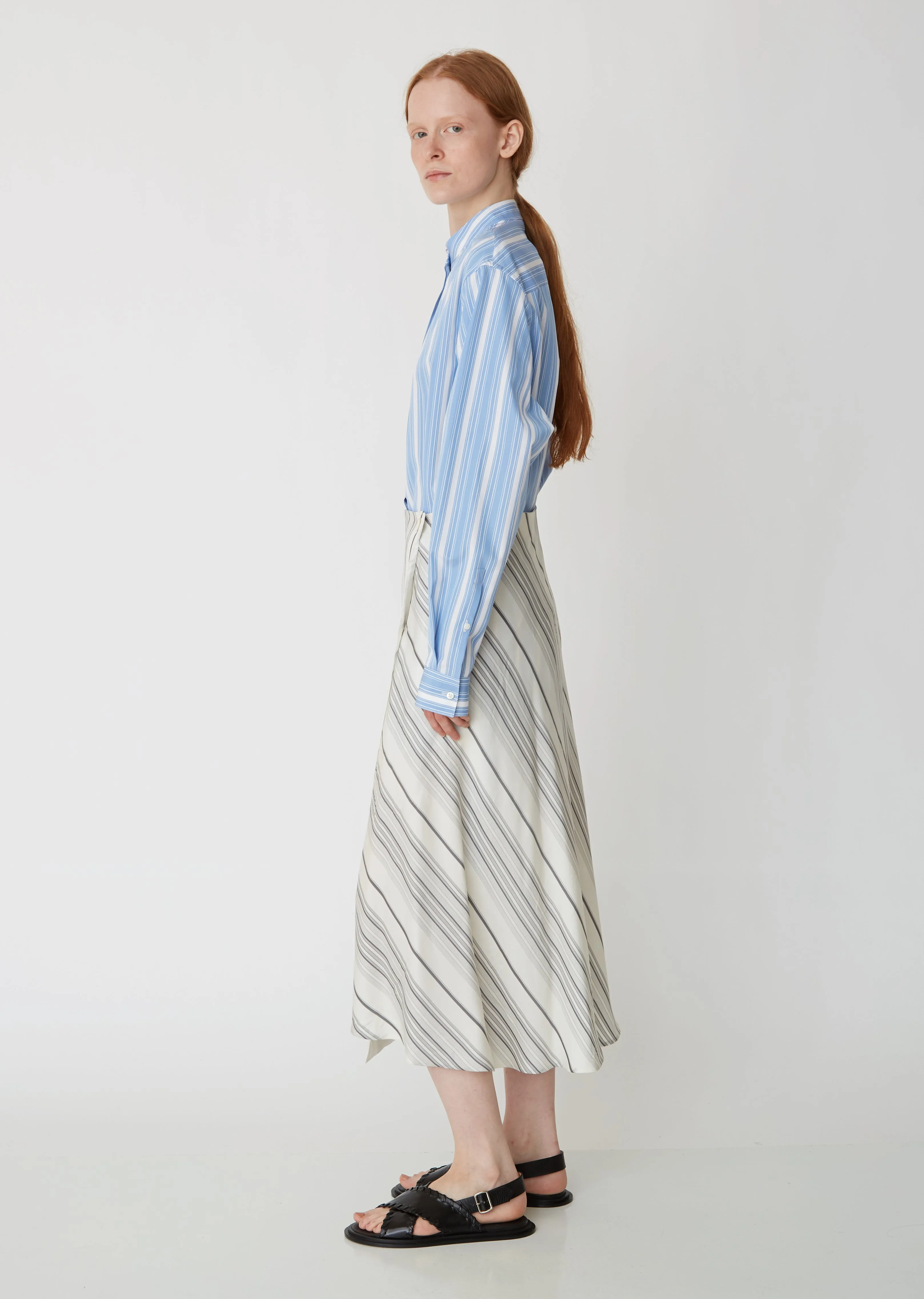 Glow Stripe Skirt