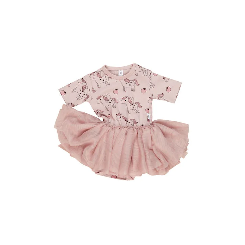 Huxbaby Unicorn Ballet Onesie