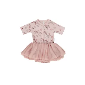 Huxbaby Unicorn Ballet Onesie