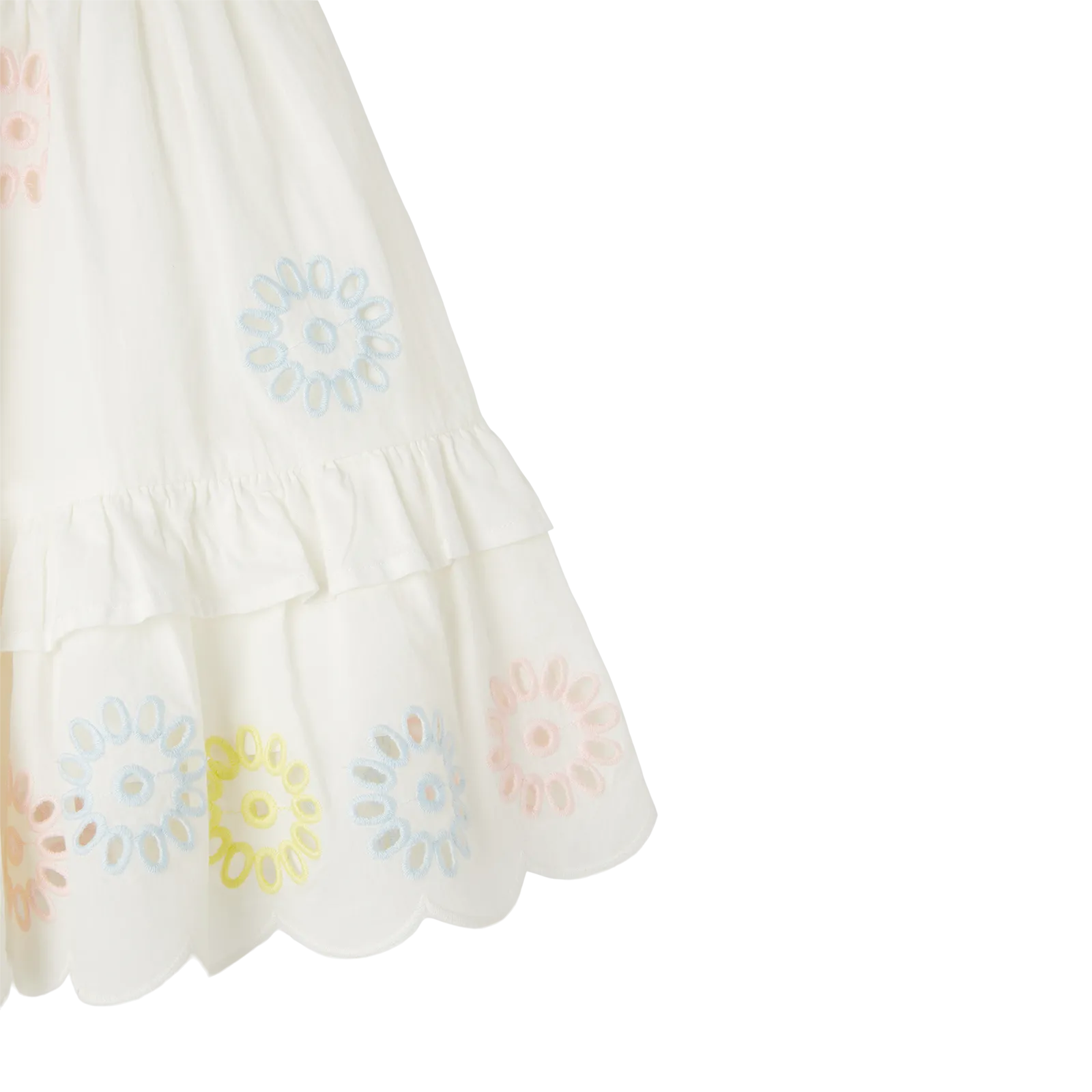 Ivory Broderie Skirt