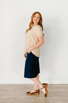 Jasmine Skirt Navy