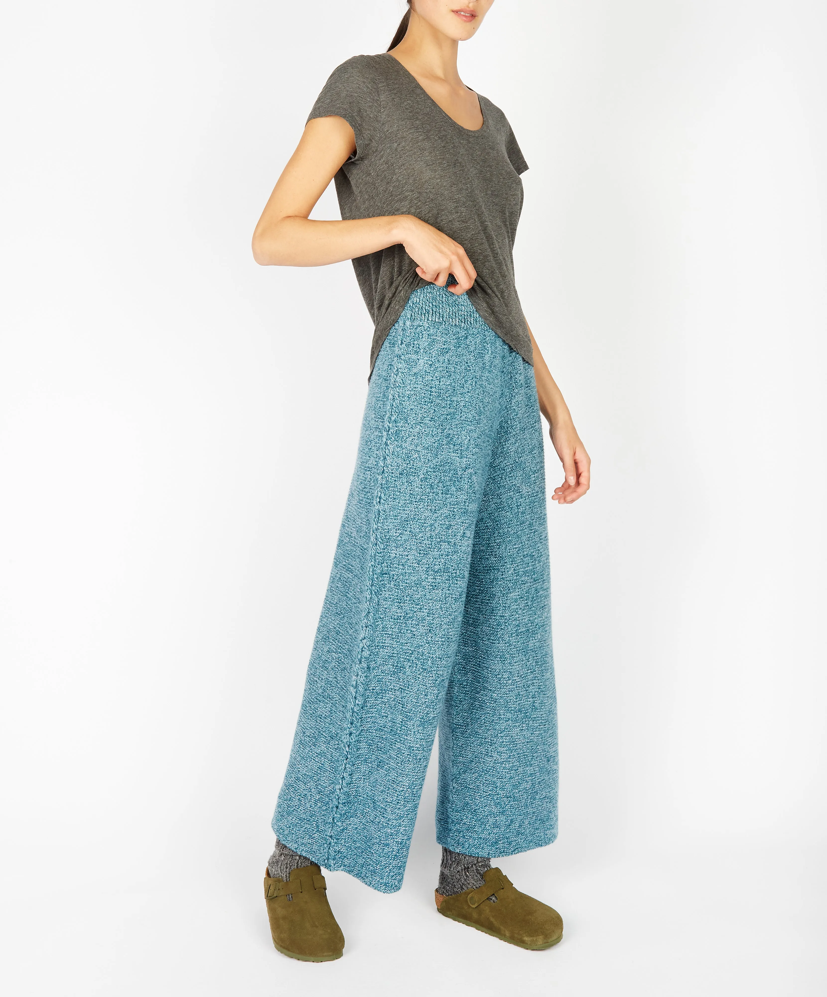 Kestrel Cropped Trousers Larimar