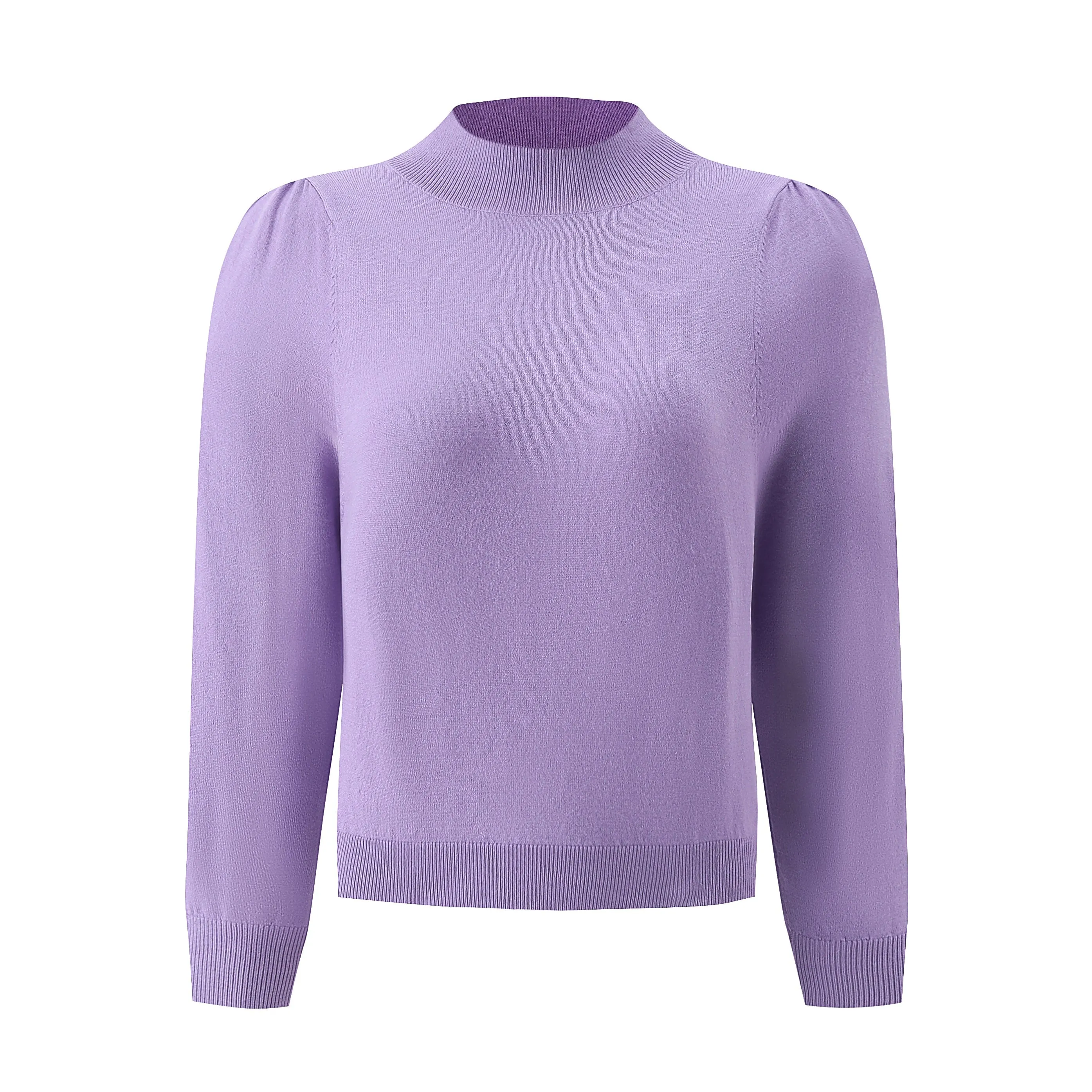 Leela Knitted Jumper in Pastel Purple