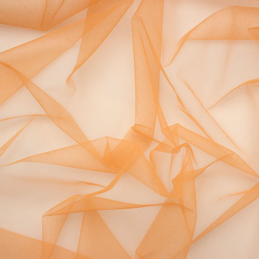 Orange Polyamide Tulle