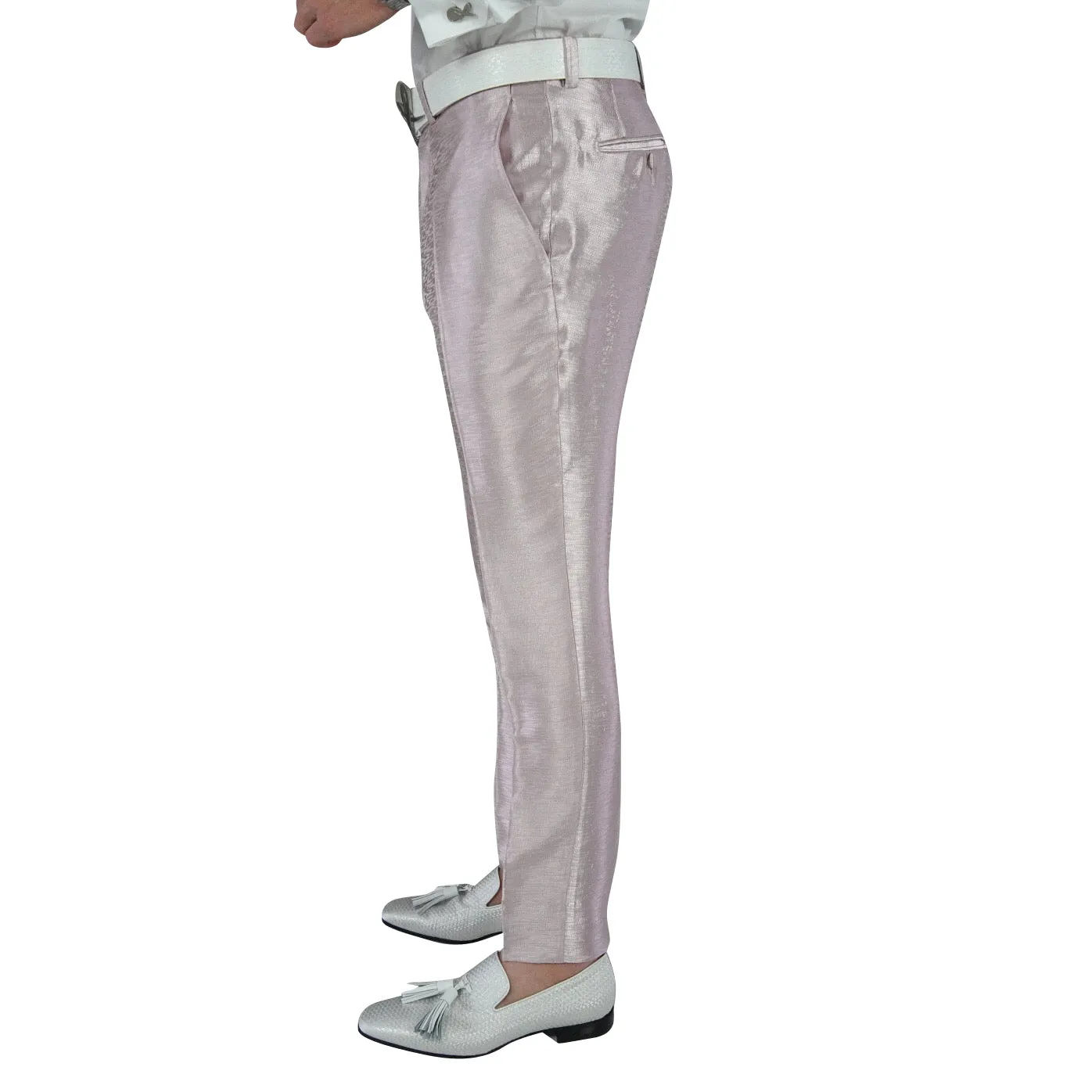 Pastel Pink Glassa Trousers