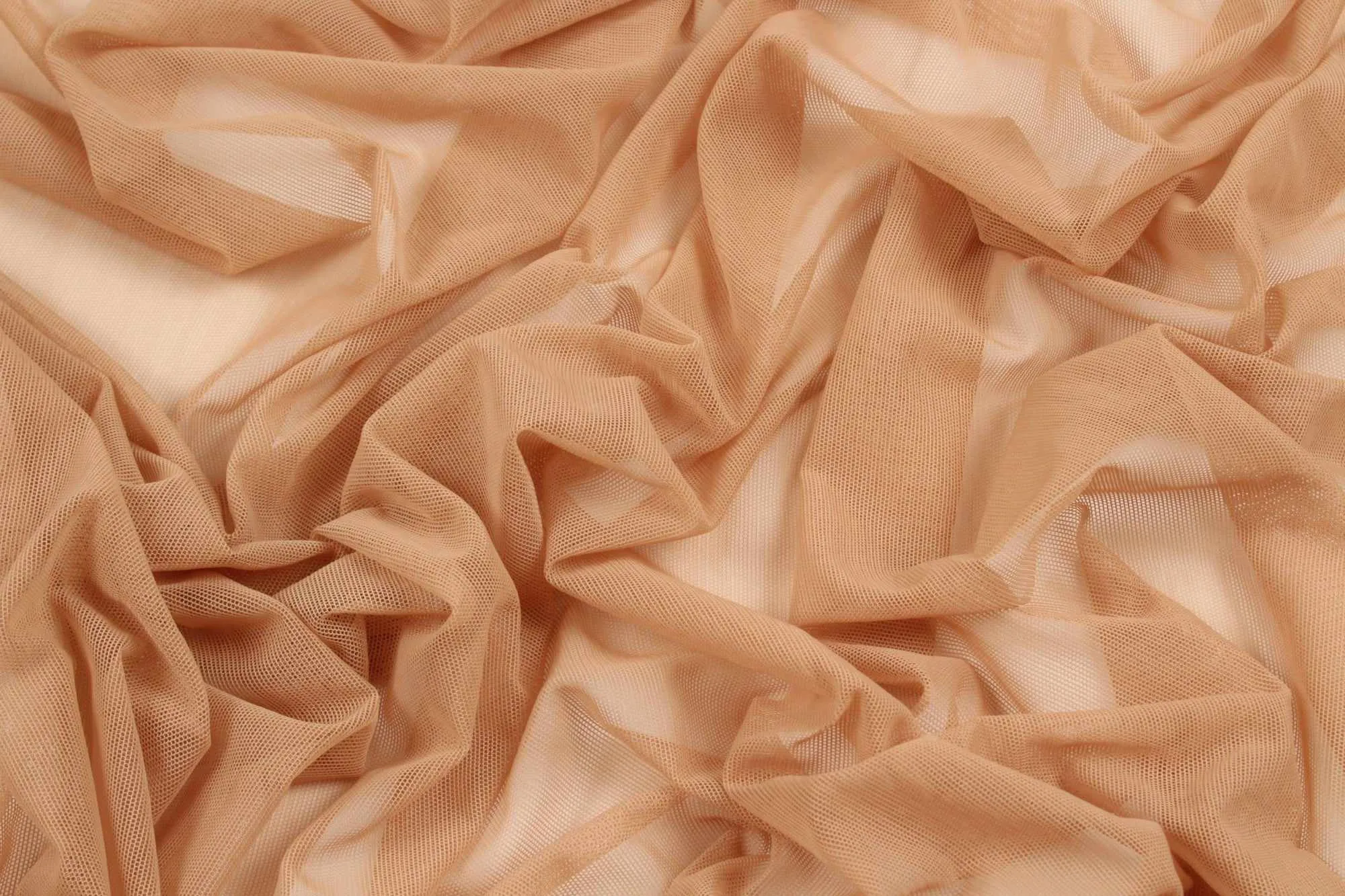 Recycled Polyamide Tulle with Vegetable Dyes - Stretch - 7 Colors Available