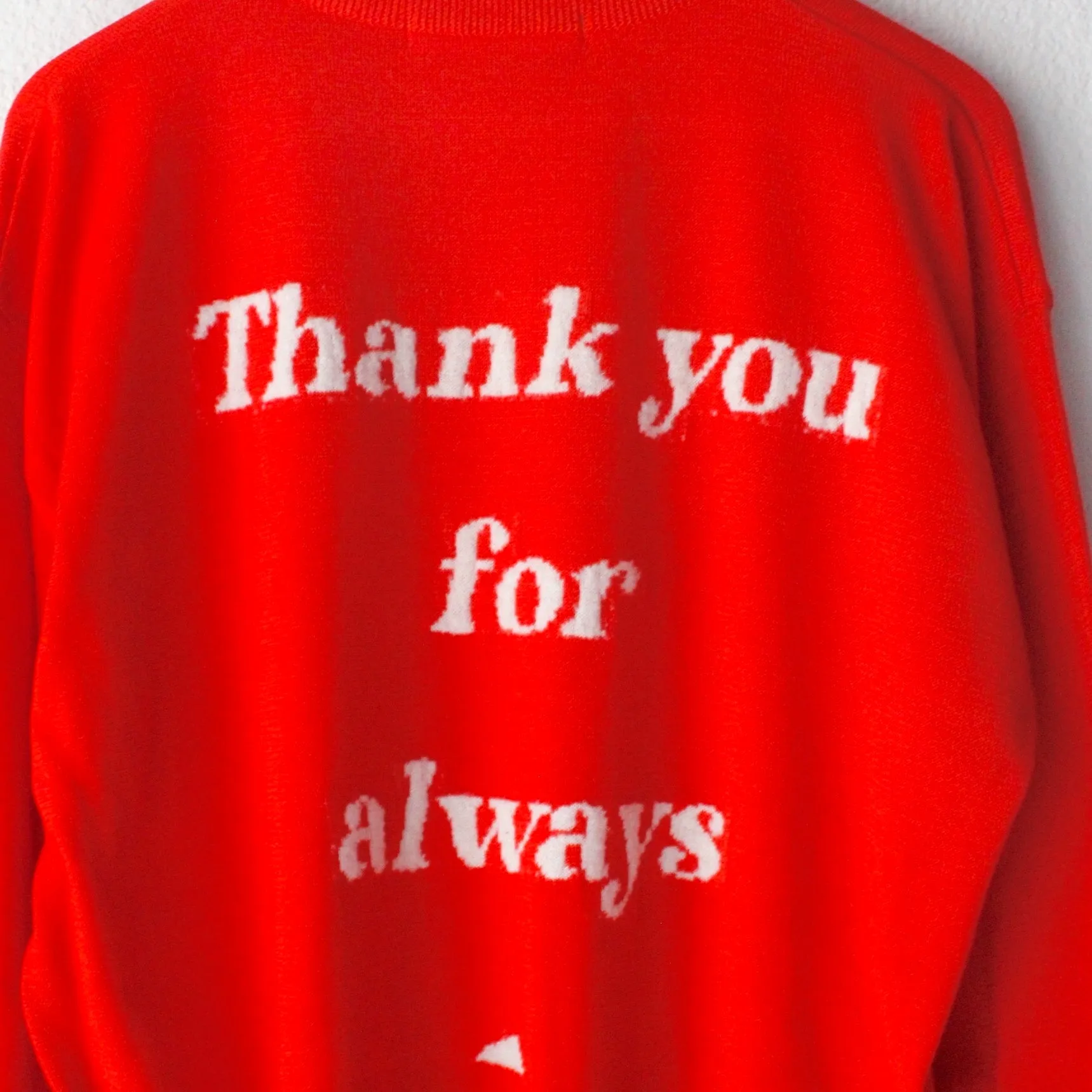 Redondo Crewneck Knit（Thank you）