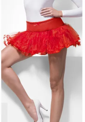 Tulle Petticoat, Red