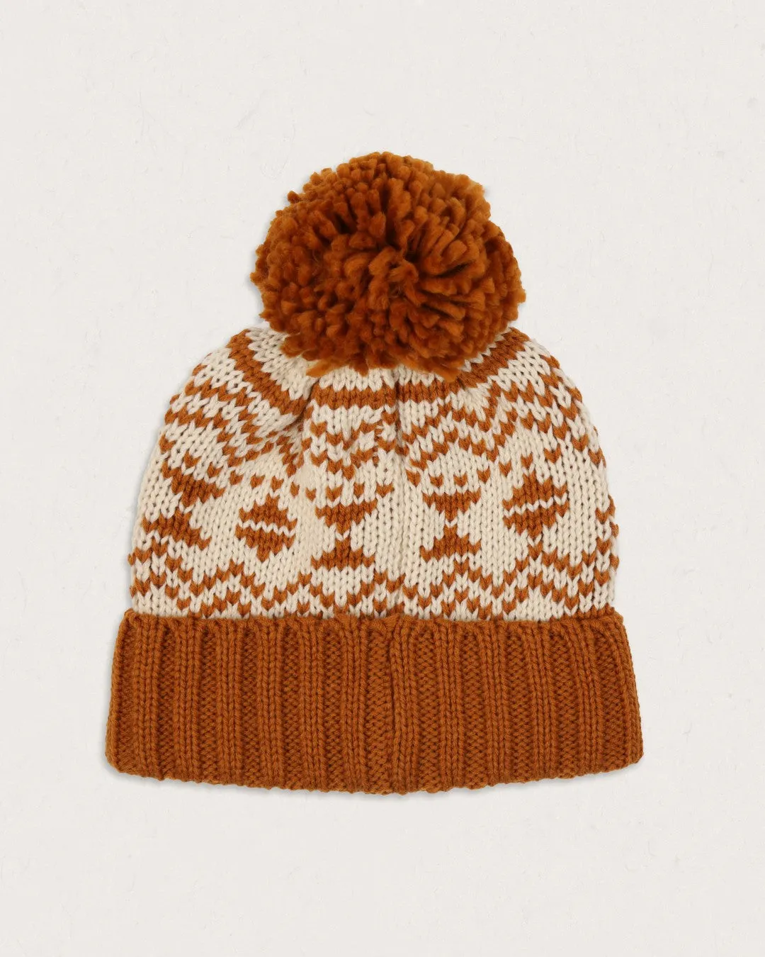 West Coast Recycled Bobble Hat - Glazed Ginger